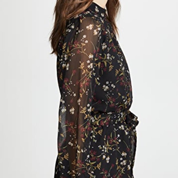 NWT BB Dakota Rise & Shine Chiffon Printed Romper - Picture 6 of 14